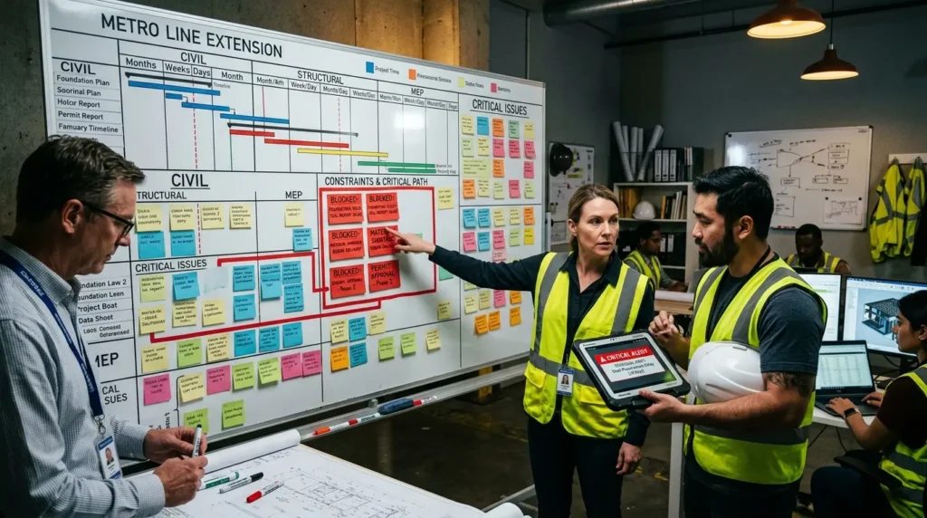 Constraint Management : Comment lever les obstacles 6 semaines avant le début des travaux.
